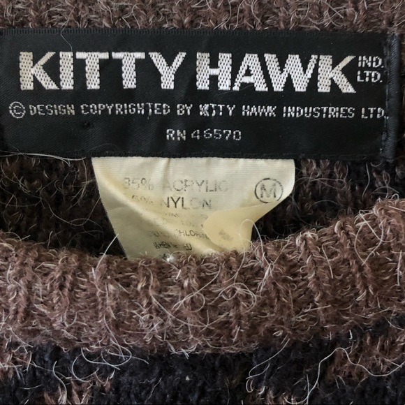 Vintage Oversized Cottagecore Fuzzy Sweater M - Picture 3 of 3